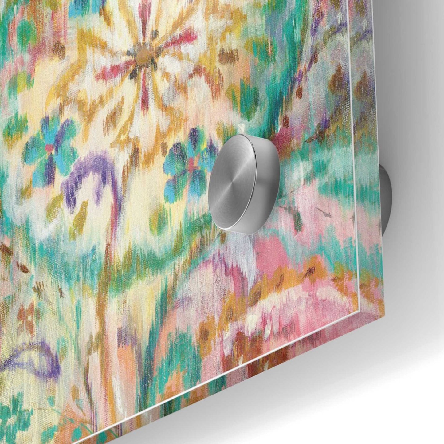 Epic Art 'Boho Paisley I Crop' by Danhui Nai, Acrylic Glass Wall Art,36x36