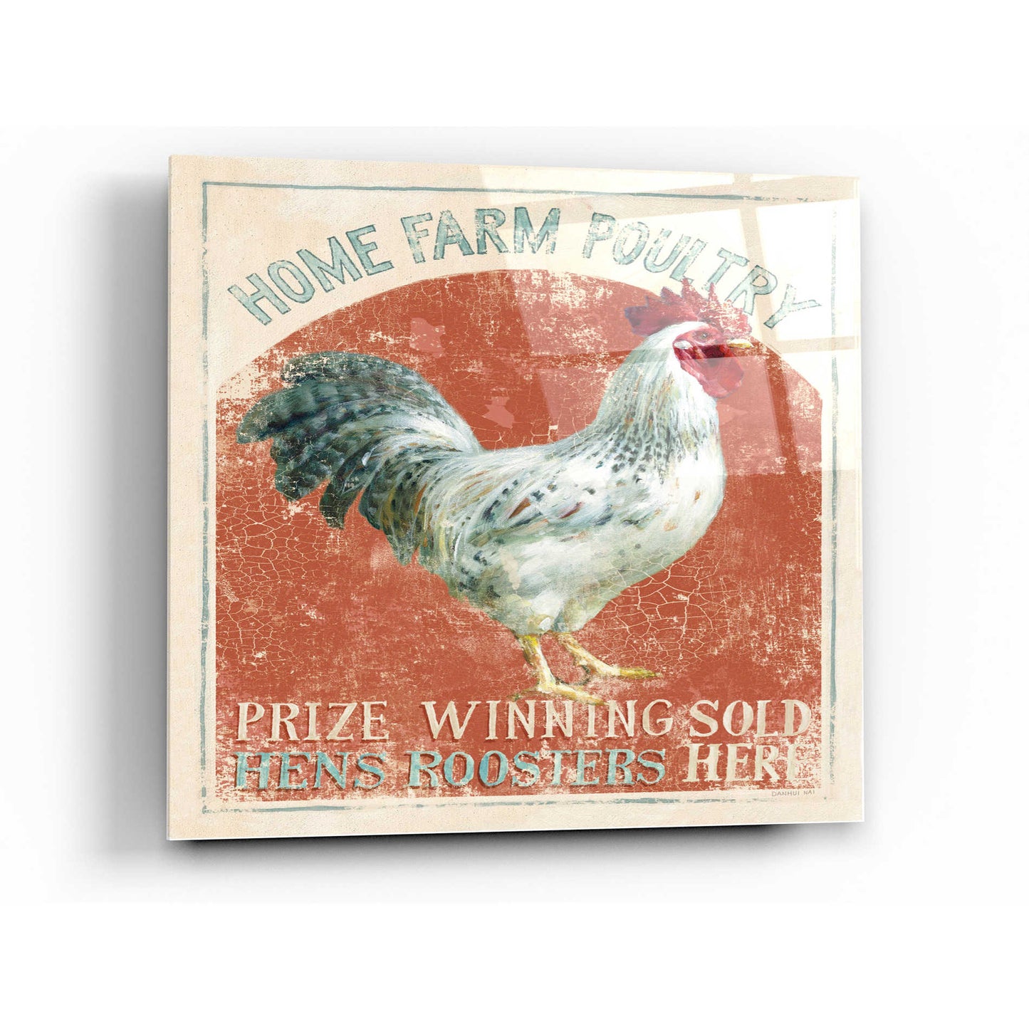 Epic Art 'Farm Nostalgia IV' by Danhui Nai, Acrylic Glass Wall Art,36x36