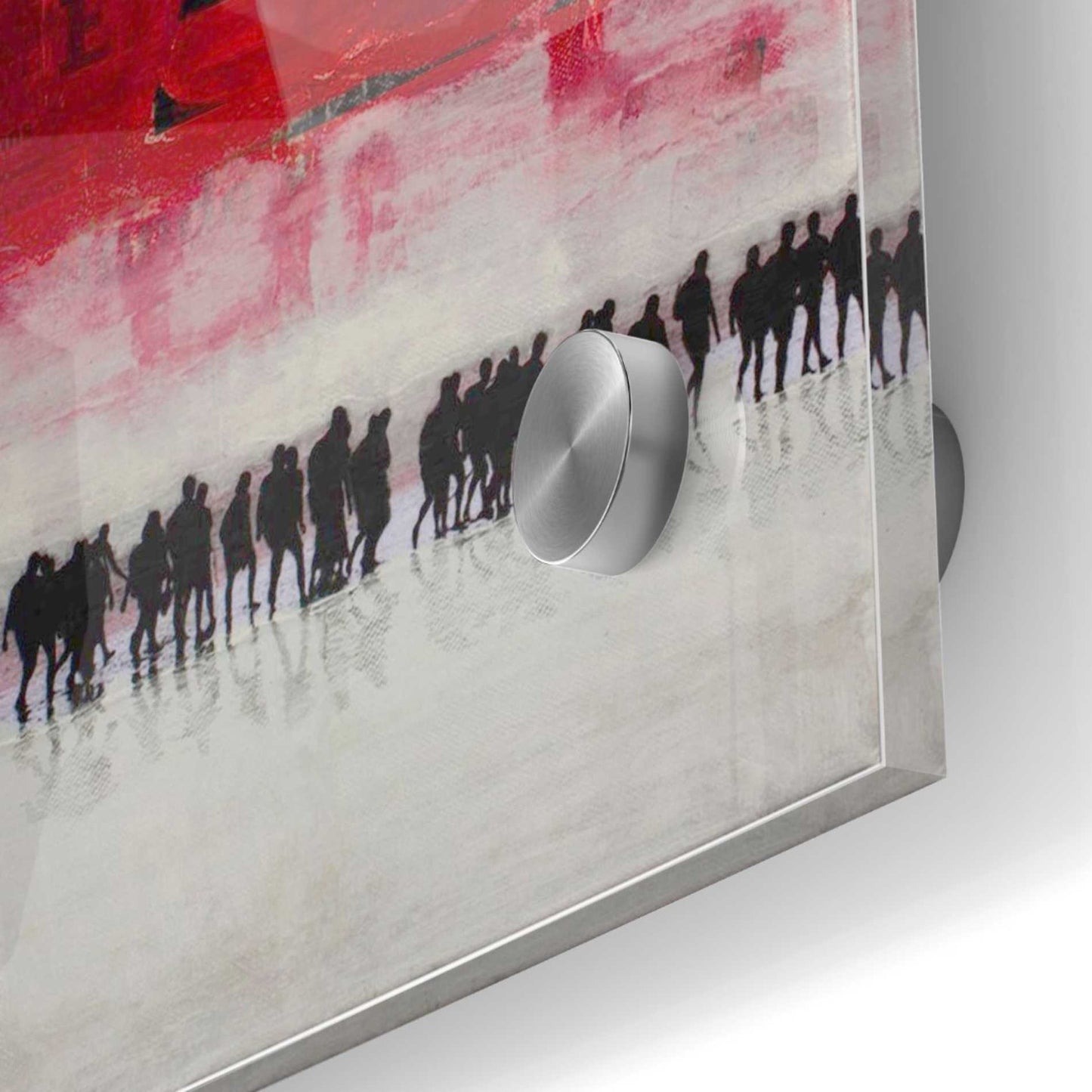 Epic Art 'EGO'S' by DB Waterman, Acrylic Glass Wall Art,36x36