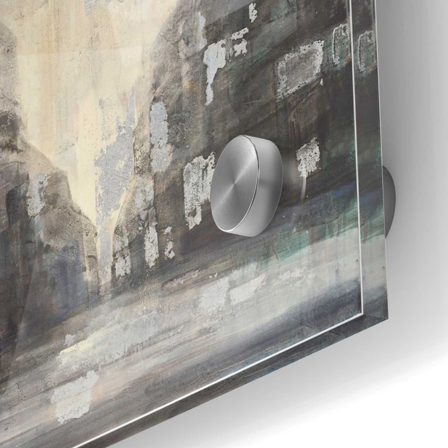 Epic Art 'Silver City' by Albena Hristova, Acrylic Glass Wall Art,36x36