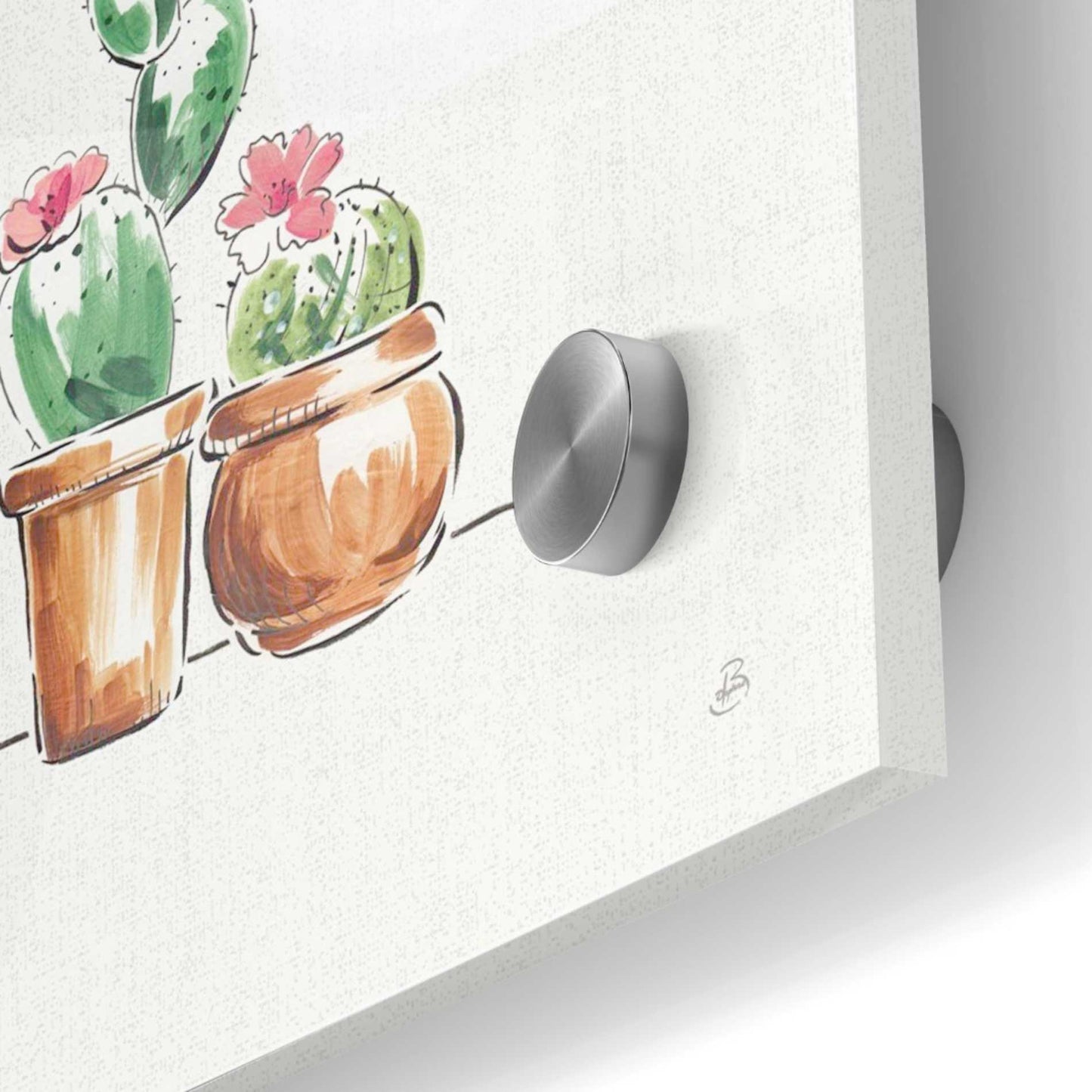 Epic Art 'Desert Bloom VII' by Daphne Brissonet, Acrylic Glass Wall Art,36x36