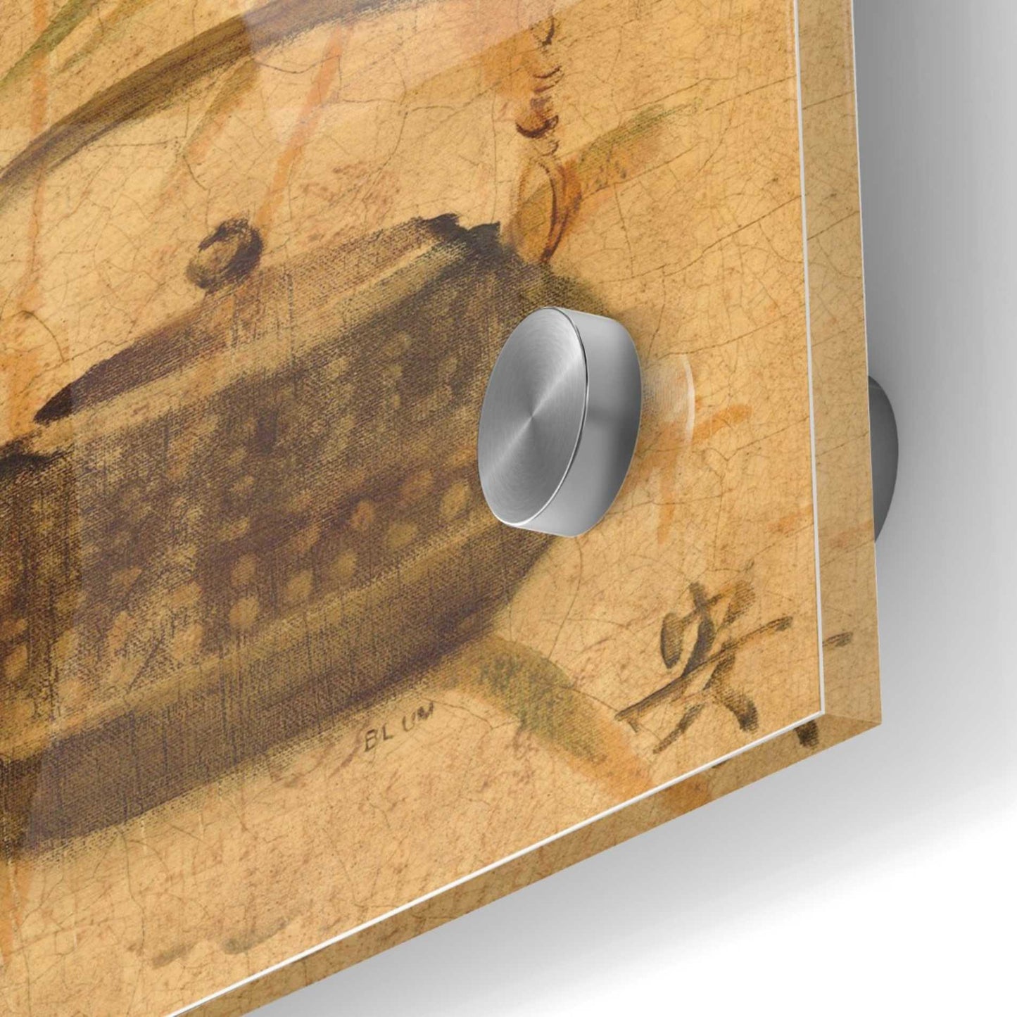 Epic Art 'Asian Teapot III' by Cheri Blum, Acrylic Glass Wall Art,36x36