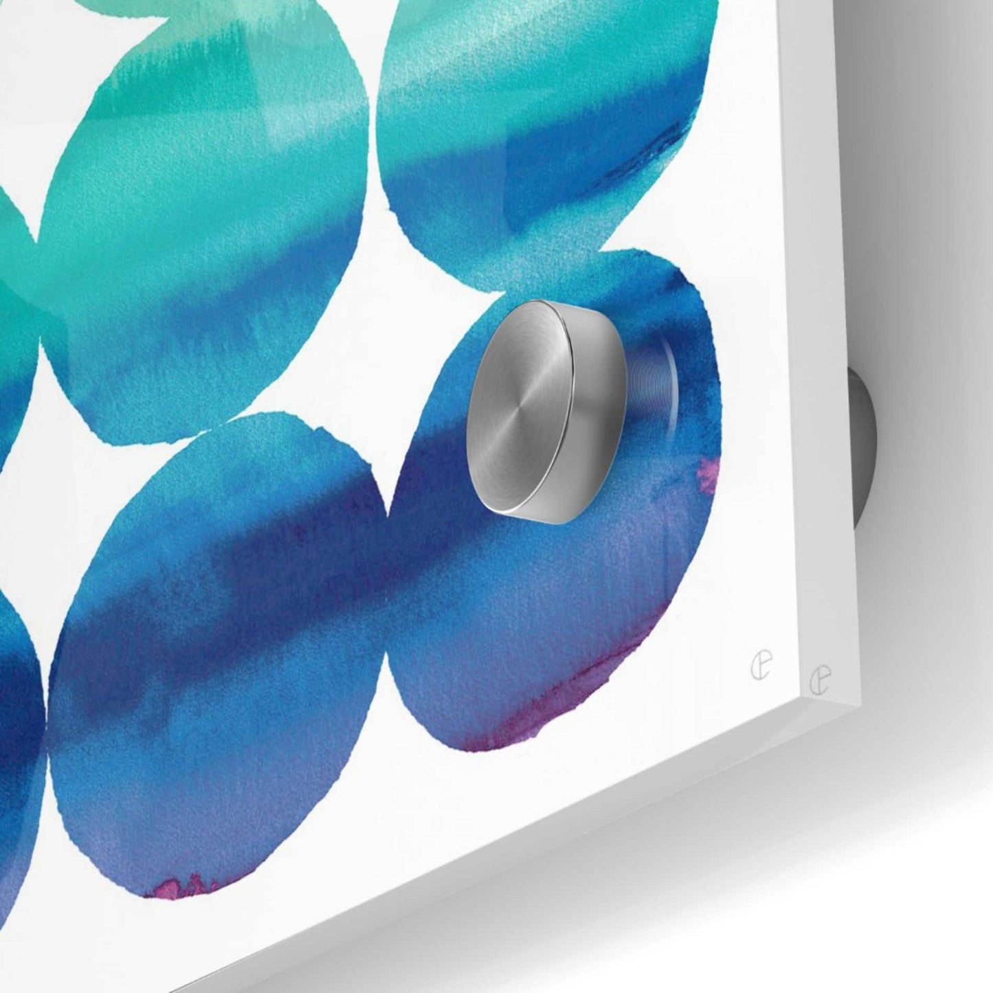 Epic Art 'Summer Dots III' by Elyse DeNeige, Acrylic Glass Wall Art,36x36