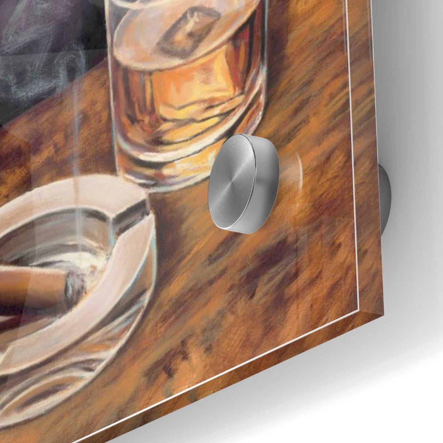 Epic Art 'Gentlemen Prefer II' by Marco Fabiano, Acrylic Glass Wall Art,36x36