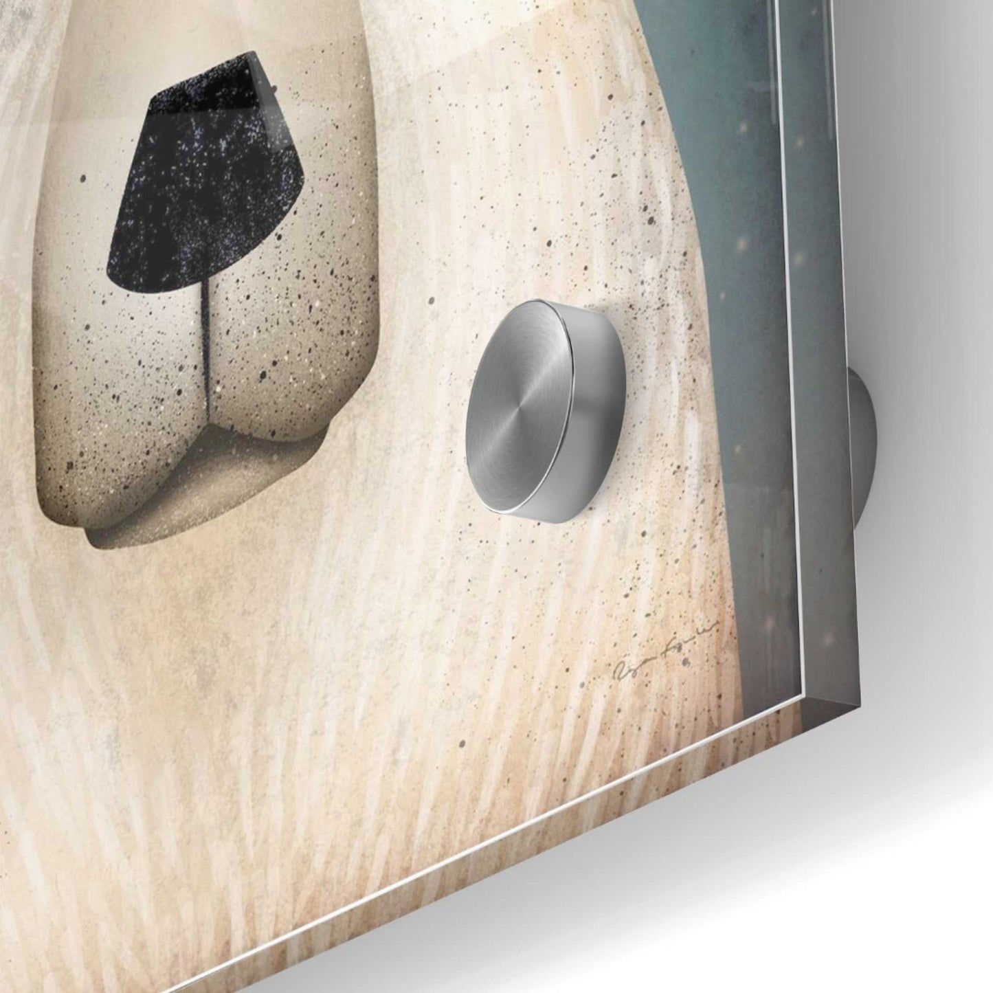 Epic Art 'Polar Bear Wow' by Ryan Fowler, Acrylic Glass Wall Art,36x36