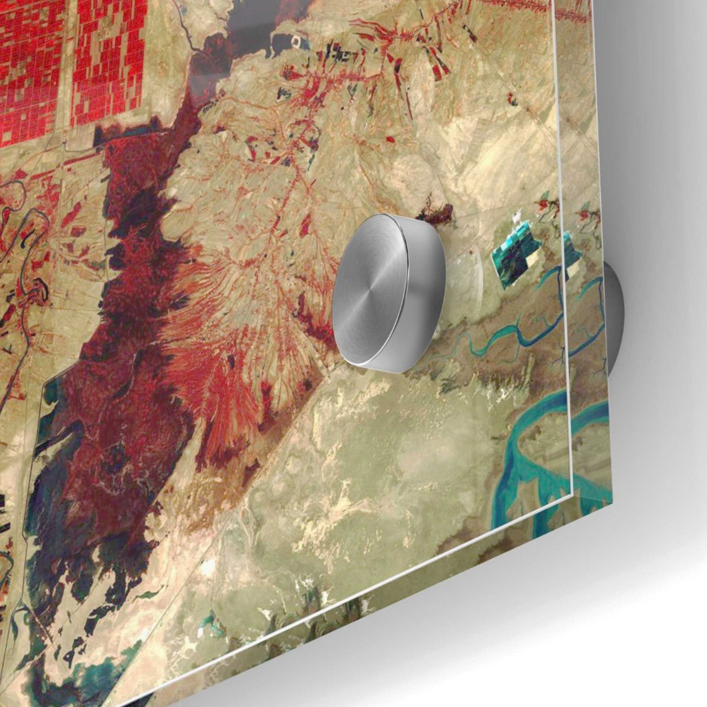 Epic Art 'Earth As Art: Sloppy Paint Job' Acrylic Glass Wall Art,36x36