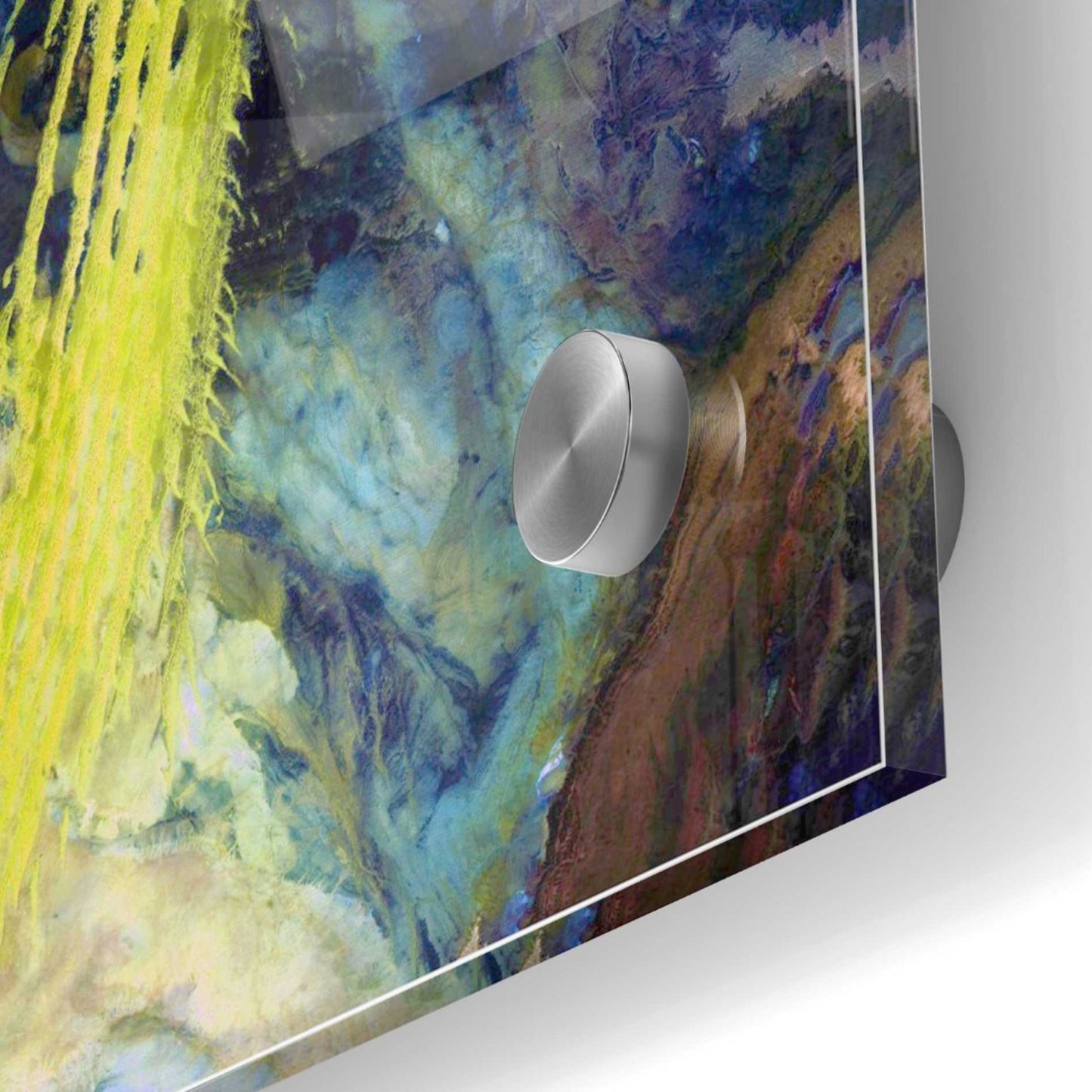 Epic Art 'Earth As Art: Saharan Abstract' Acrylic Glass Wall Art,36x36