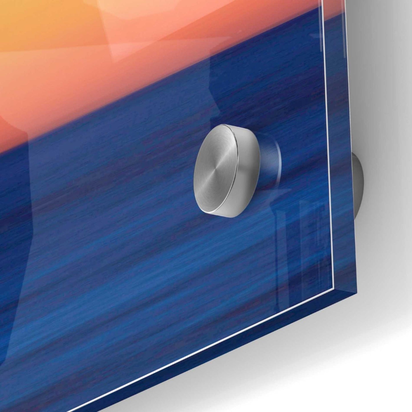 Epic Art 'Fire Water' by Katherine Gendreau, Acrylic Glass Wall Art,36x36