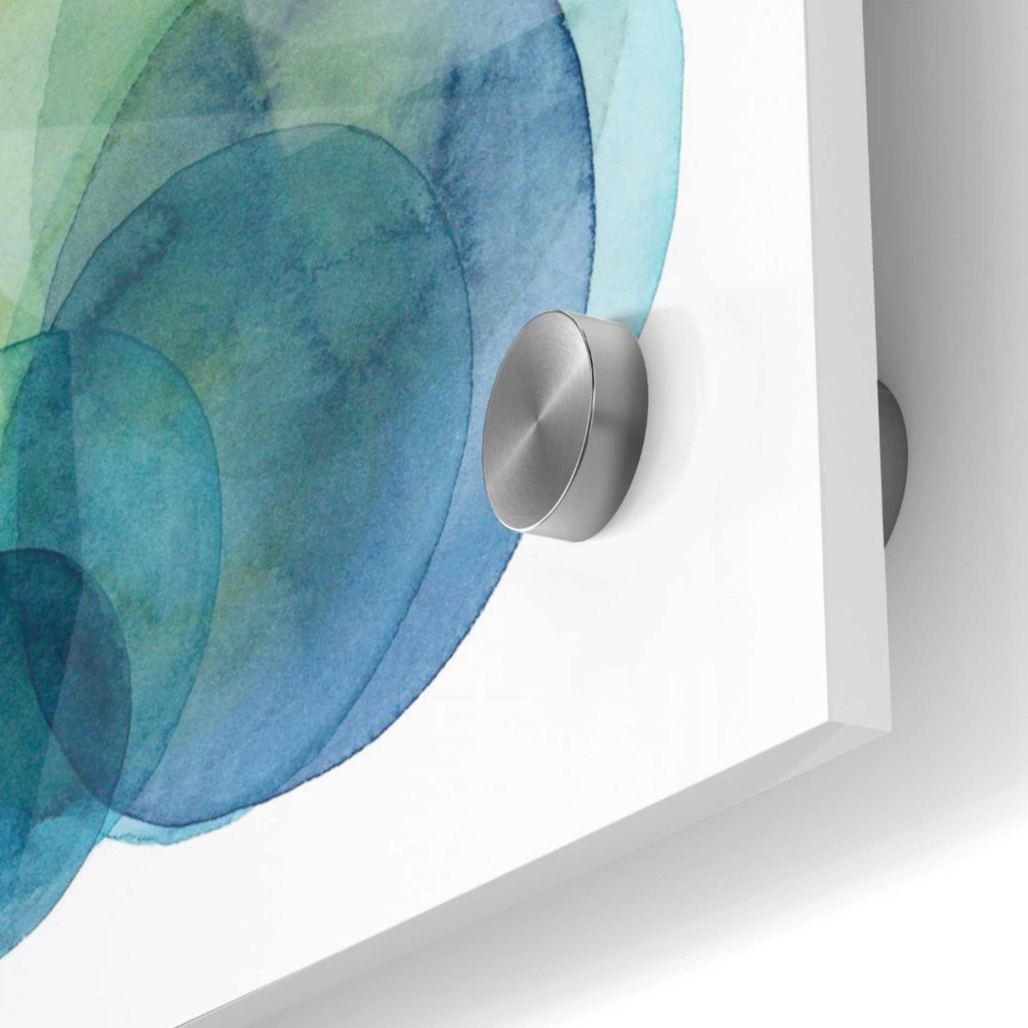 Epic Art 'Evolving Planets IV' by Grace Popp Acrylic Glass Wall Art,36x36