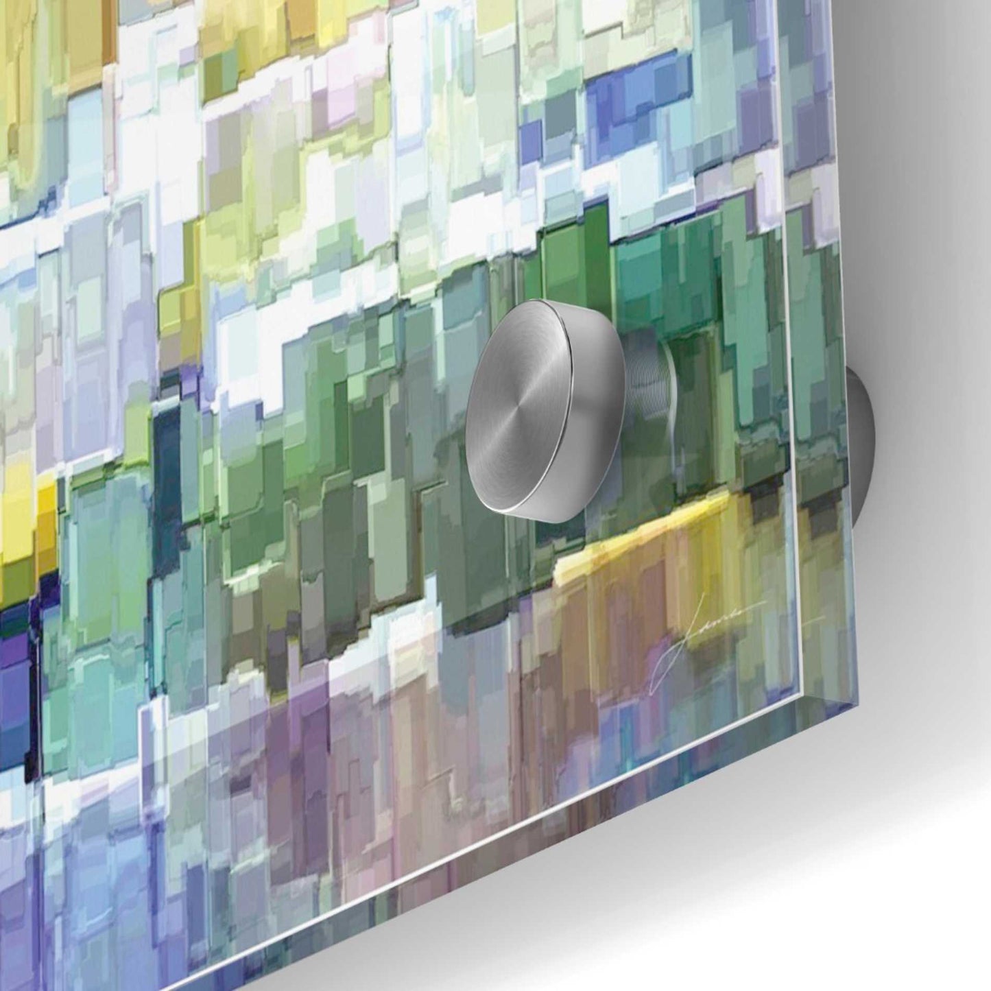 Epic Art 'Glacier Bay III' by James Burghardt, Acrylic Glass Wall Art,36x36