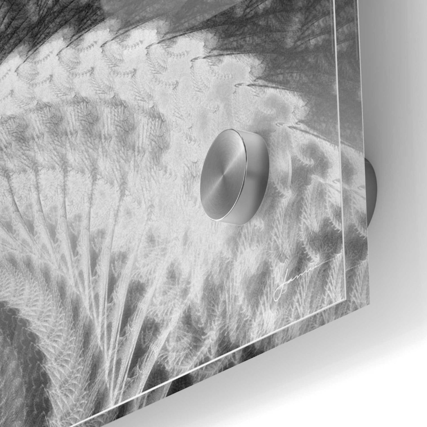 Epic Art 'Helix I' by James Burghardt, Acrylic Glass Wall Art,36x36