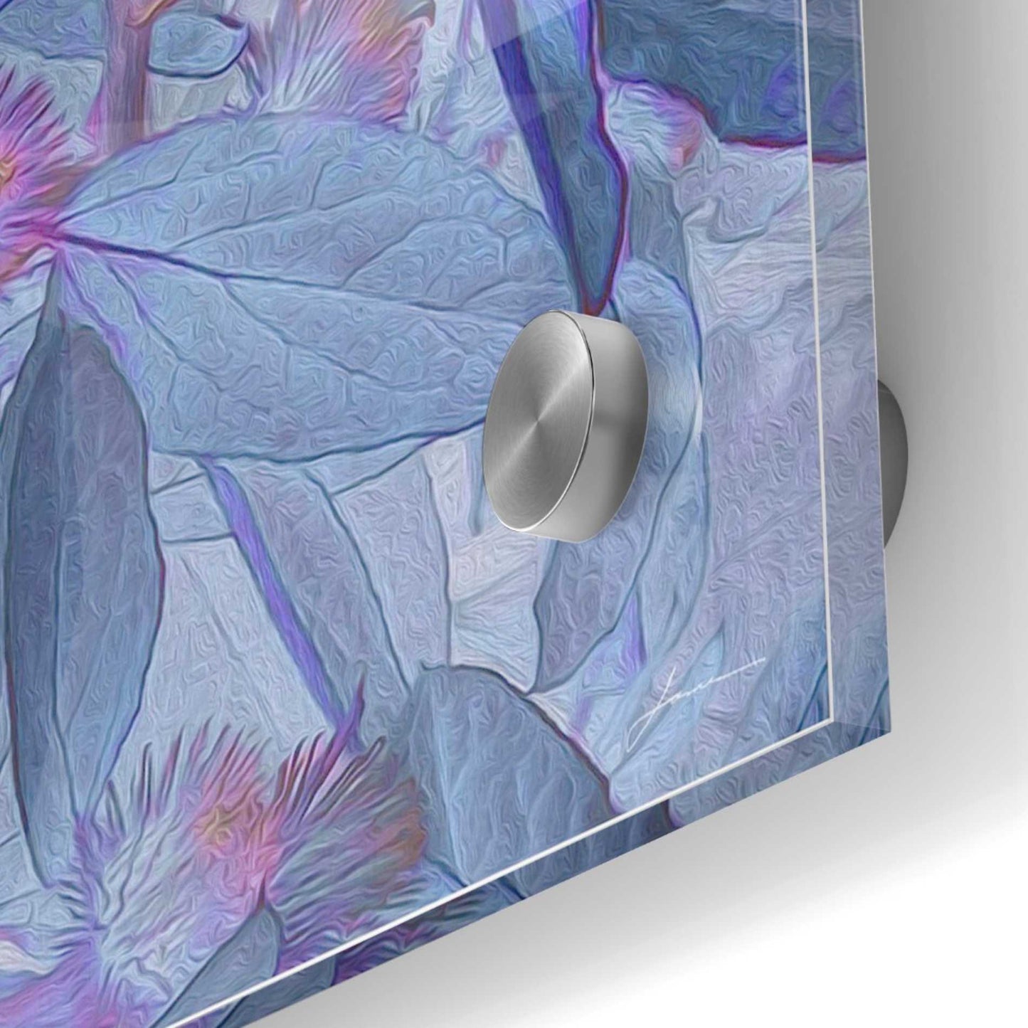 Epic Art 'Prickley Tiles IV' by James Burghardt, Acrylic Glass Wall Art,36x36