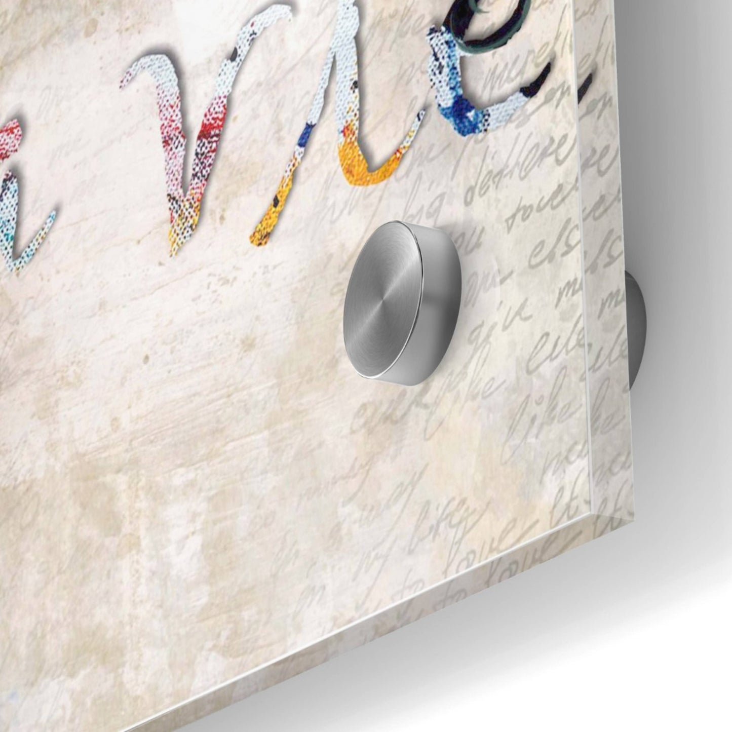 Epic Art 'La Vie' by Karen Smith, Acrylic Glass Wall Art,36x36