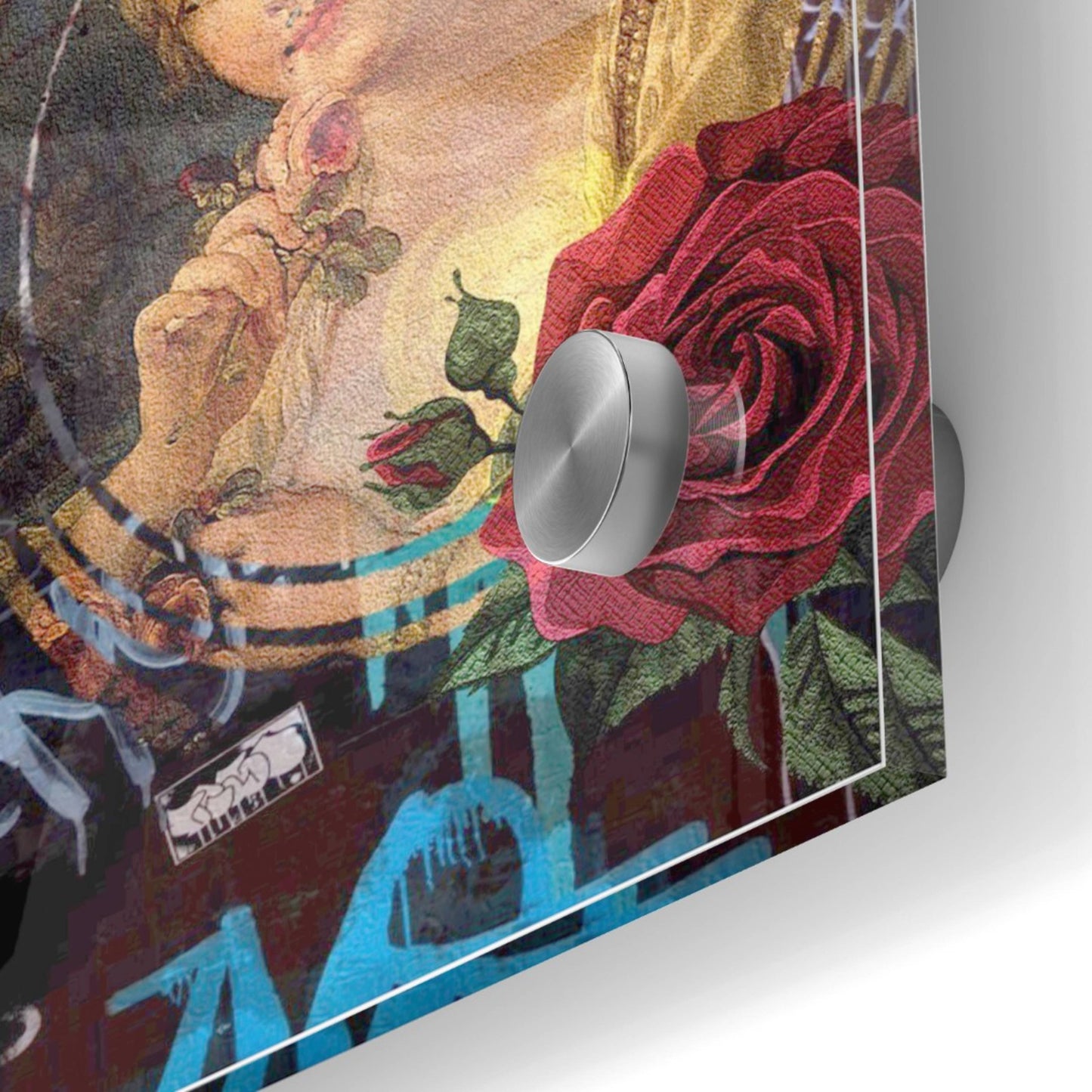 Epic Art 'Classic Graffiti' by Karen Smith, Acrylic Glass Wall Art,36x36