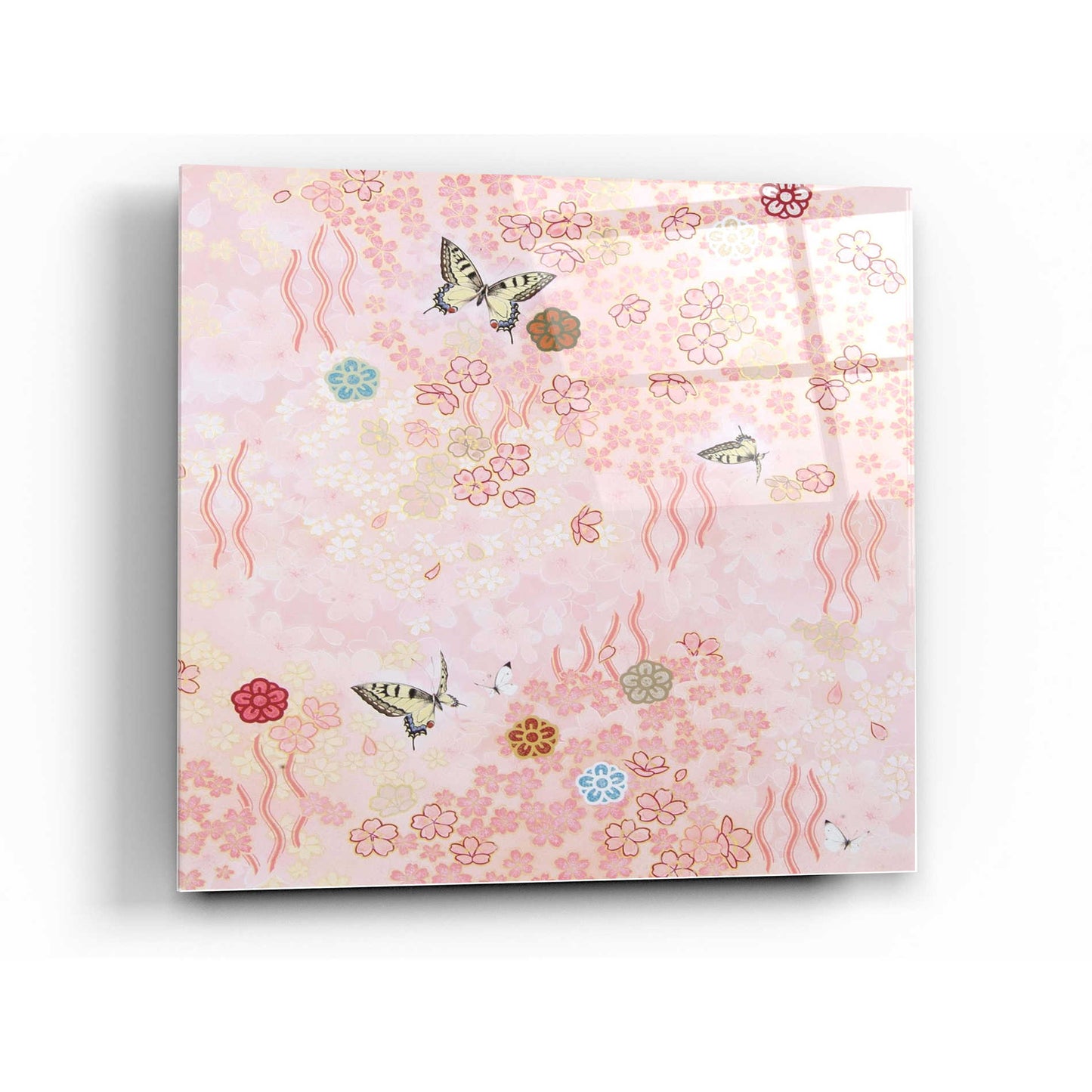 Epic Art 'Paradise of' by Zigen Tanabe, Acrylic Glass Wall Art,36x36