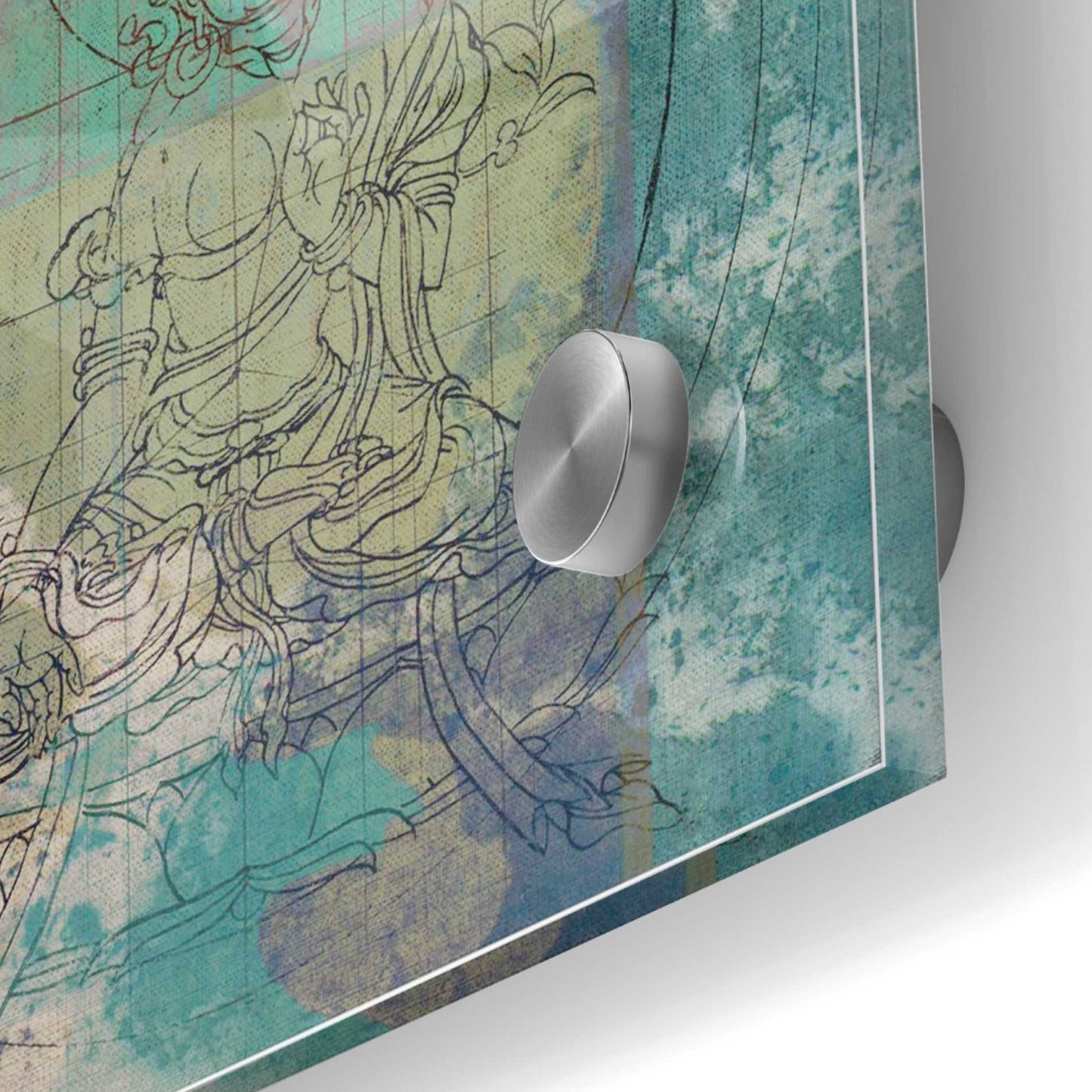Epic Art 'Samadhi' by Elena Ray Acrylic Glass Wall Art,36x36