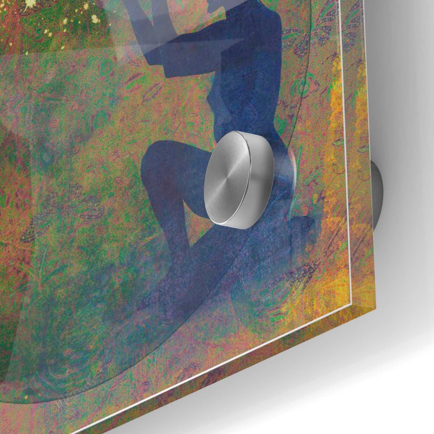 Epic Art 'Vessel of Cosmic Creativity' by Elena Ray Acrylic Glass Wall Art,36x36