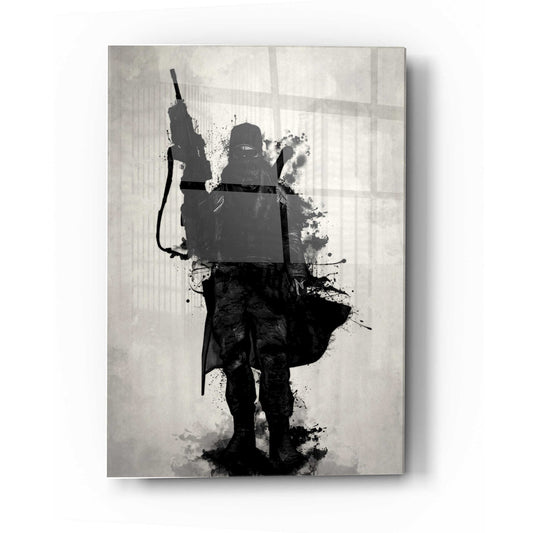 Epic Art 'Post Apocalyptic Warrior' by Nicklas Gustafsson, Acrylic Glass Wall Art