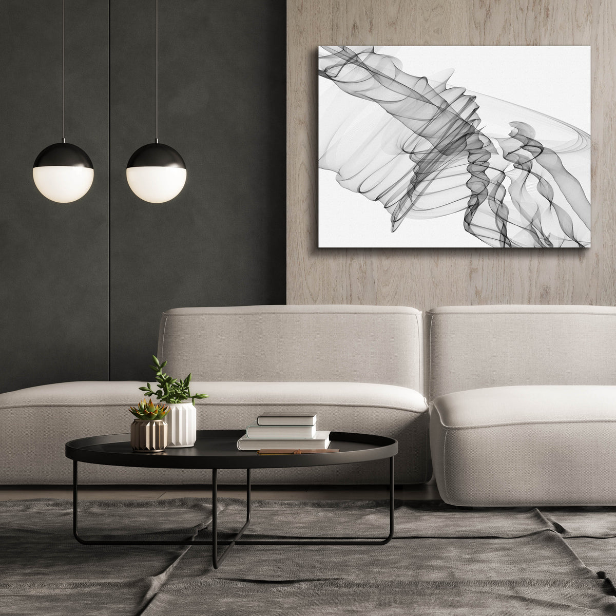 Black and White Abstraction