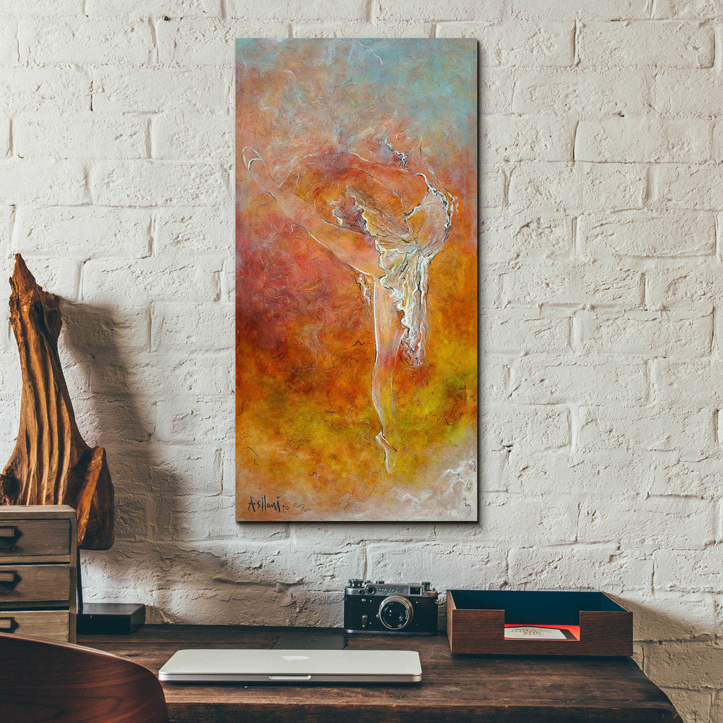 Epic Art 'Dance Course' by Samedin Asllani, Acrylic Glass Wall Art,12x24