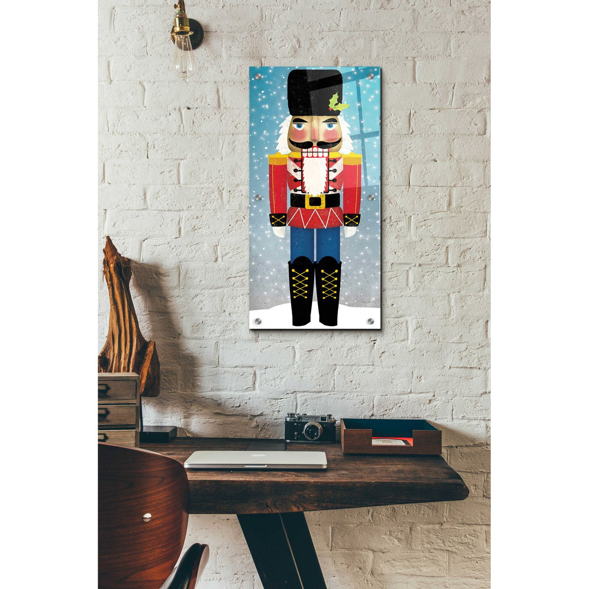 Nutcracker Bright I by Ryan Fowler - 12x24 acrylic wall art in a room