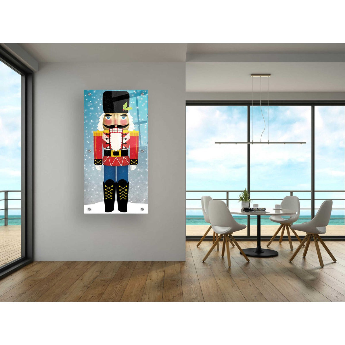 Nutcracker Bright I by Ryan Fowler - 24x48 acrylic wall art in a room