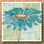 Spa Daisies I by Chris Paschke - 36x36 acrylic wall art in a room