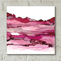 Pinkscape II by Chris Paschke - 12x12 acrylic wall art in a room