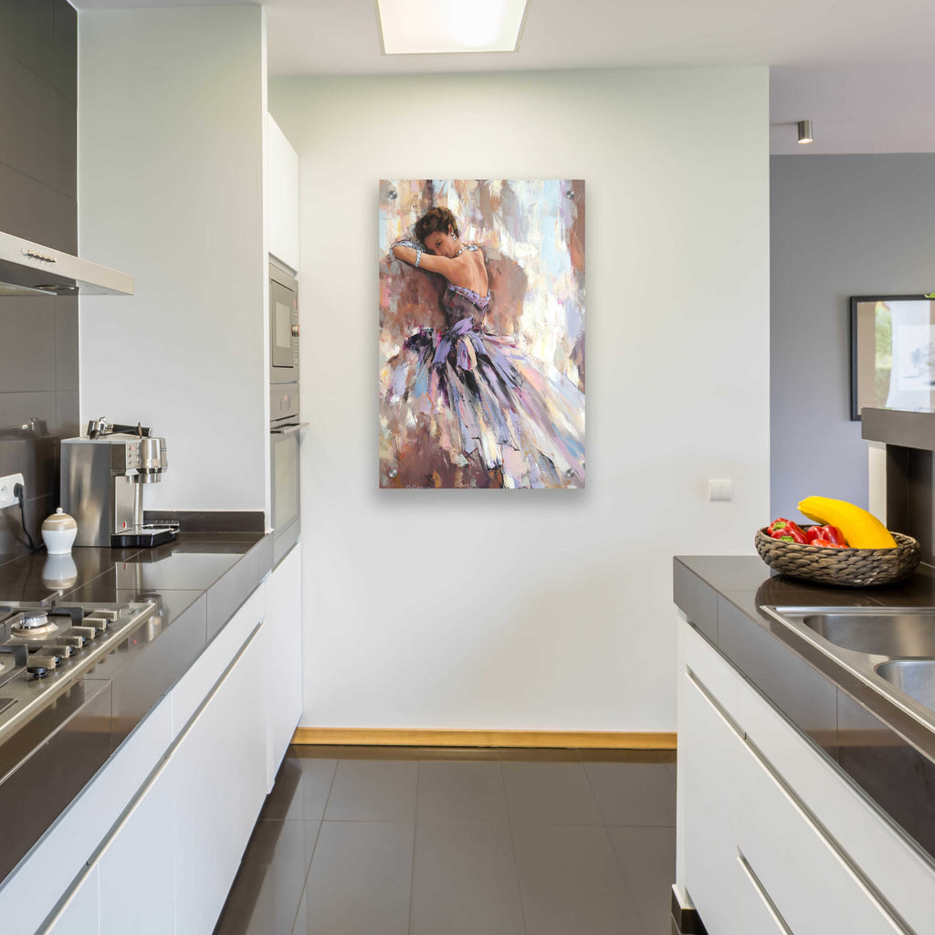 Epic Art 'Soiree' by Alexander Gunin, Acrylic Glass Wall Art,24x36