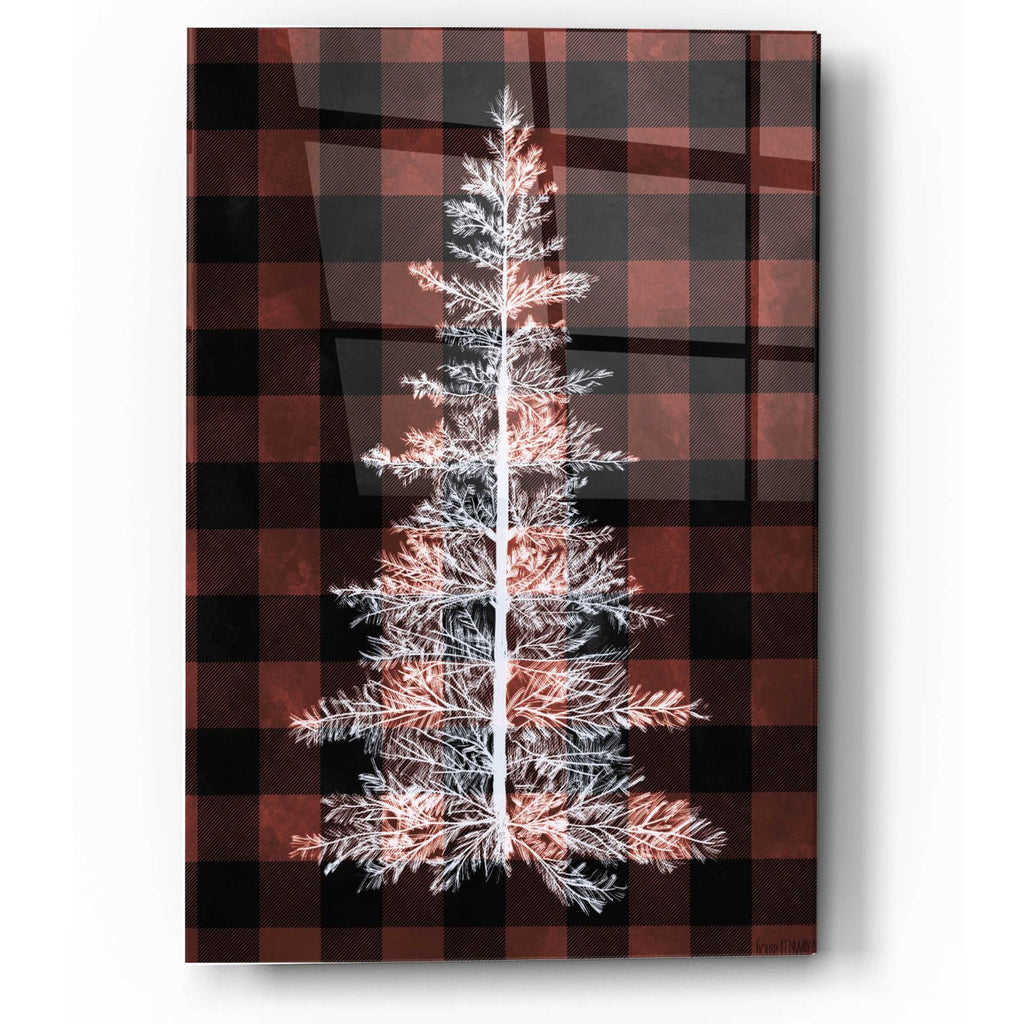Buffalo Pine Red by House Fenway acrylic glass wall art