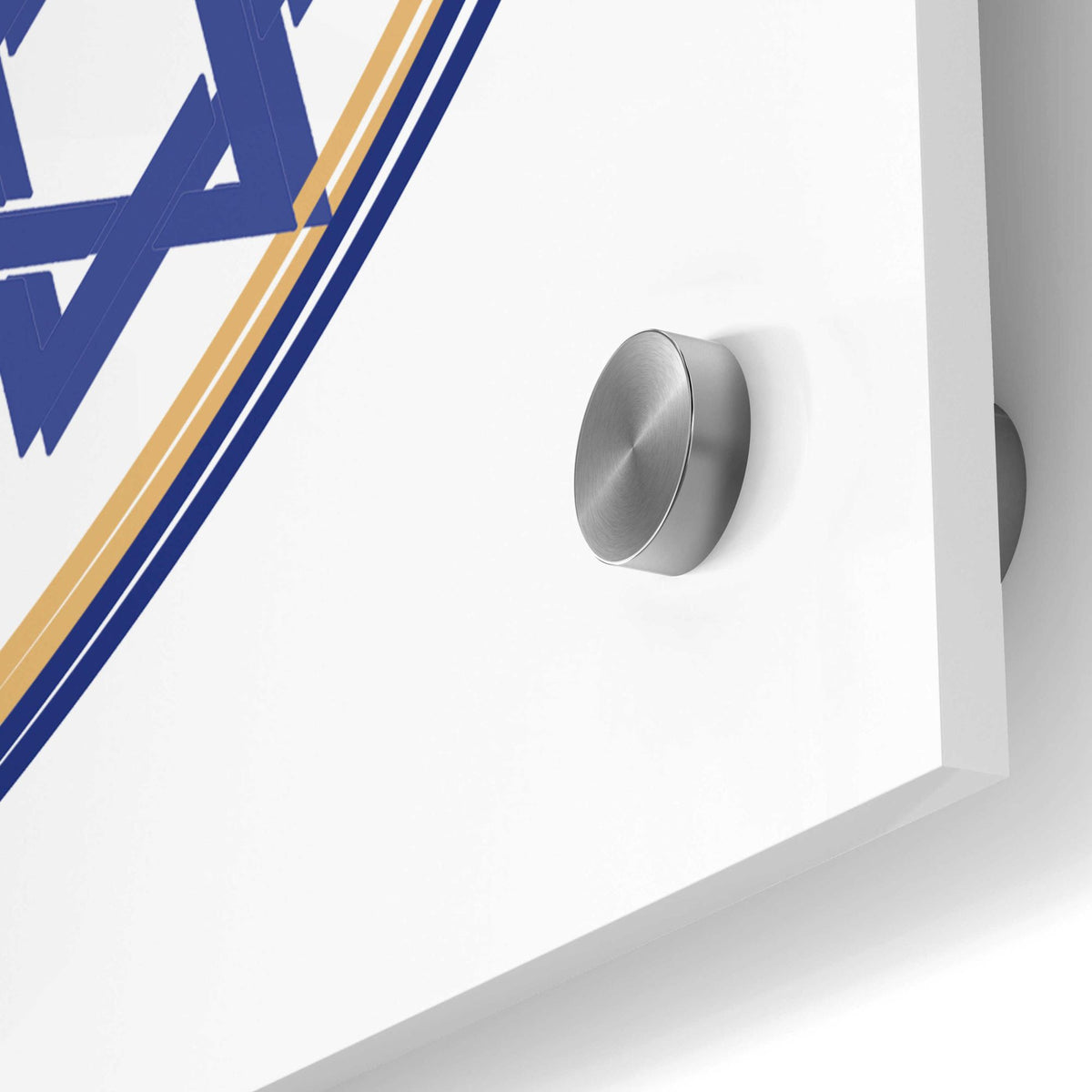 Epic Art 'Punny Hanukkah Collection G' by Alicia Ludwig, Acrylic Glass Wall Art,36x36