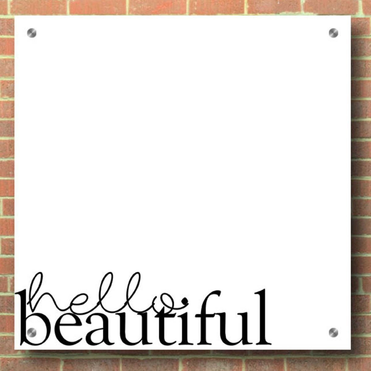 Love Quotes IV by Anna Hambly - 36x36 acrylic wall art in a room