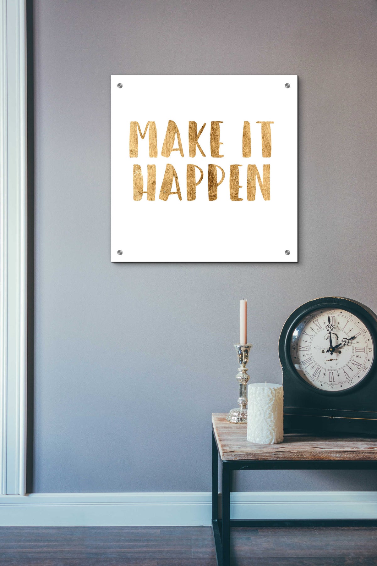 Power Quotes II by Anna Hambly - 24x24 acrylic wall art in a room