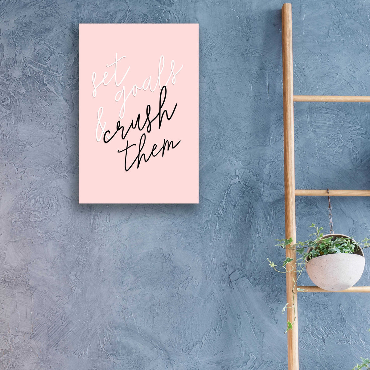 GRL PWR I by Anna Hambly - 16x24 acrylic wall art in a room