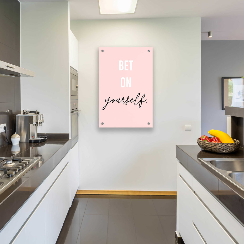 GRL PWR IV by Anna Hambly - 24x36 acrylic wall art in a room