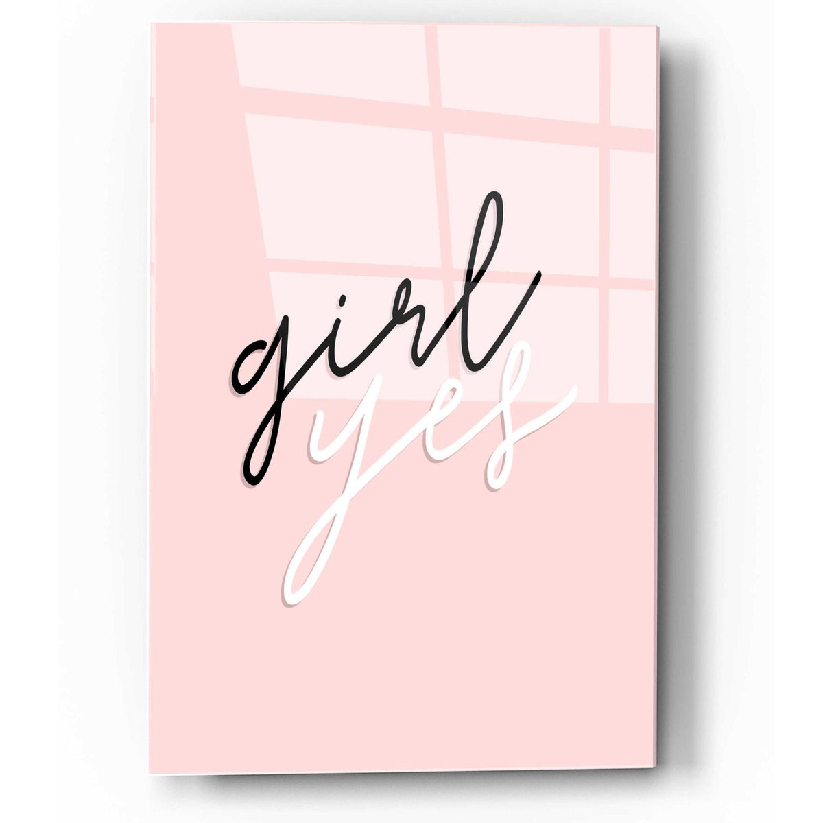 GRL PWR V by Anna Hambly acrylic glass wall art