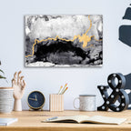 Gilded Onyx by Anna Hambly - 16x12 acrylic wall art in a room