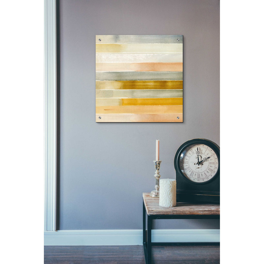 Dreaming Borders I by Annie Warren - 24x24 acrylic wall art in a room