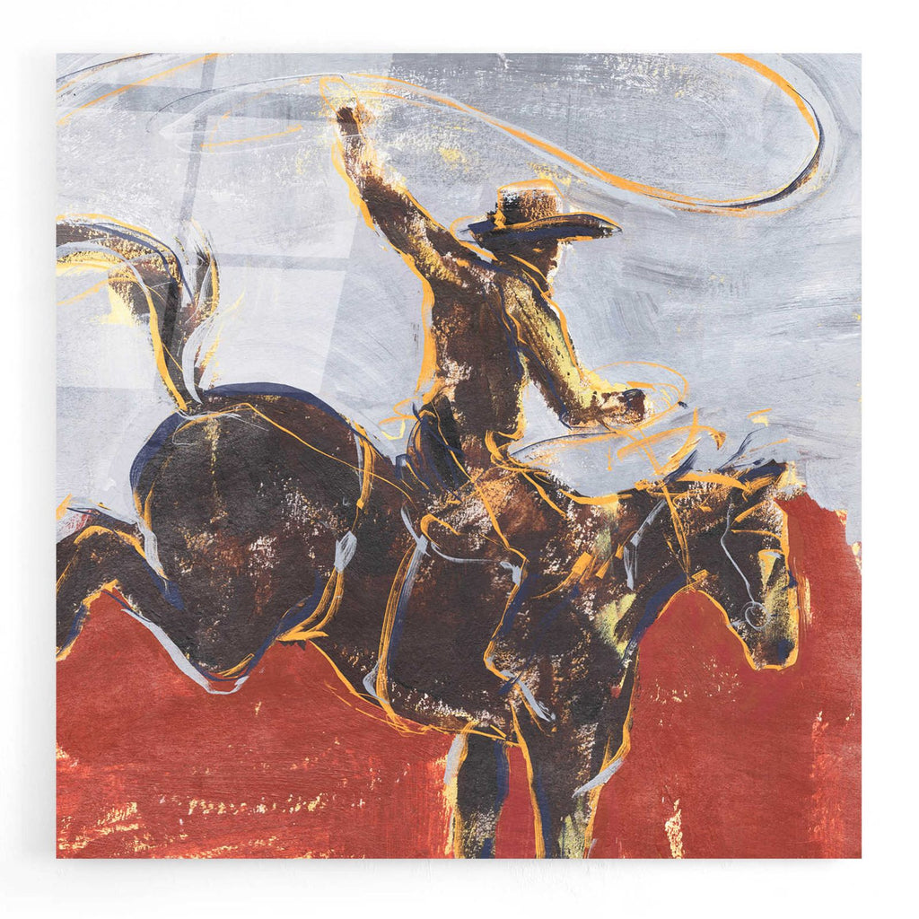 Morning Roundup I by Annie Warren acrylic glass wall art