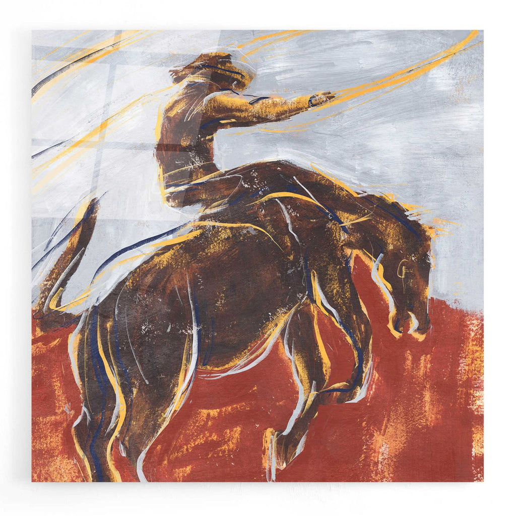 Morning Roundup II by Annie Warren acrylic glass wall art