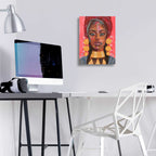 Ornament Empress I by Annie Warren - 12x16 acrylic wall art in a room