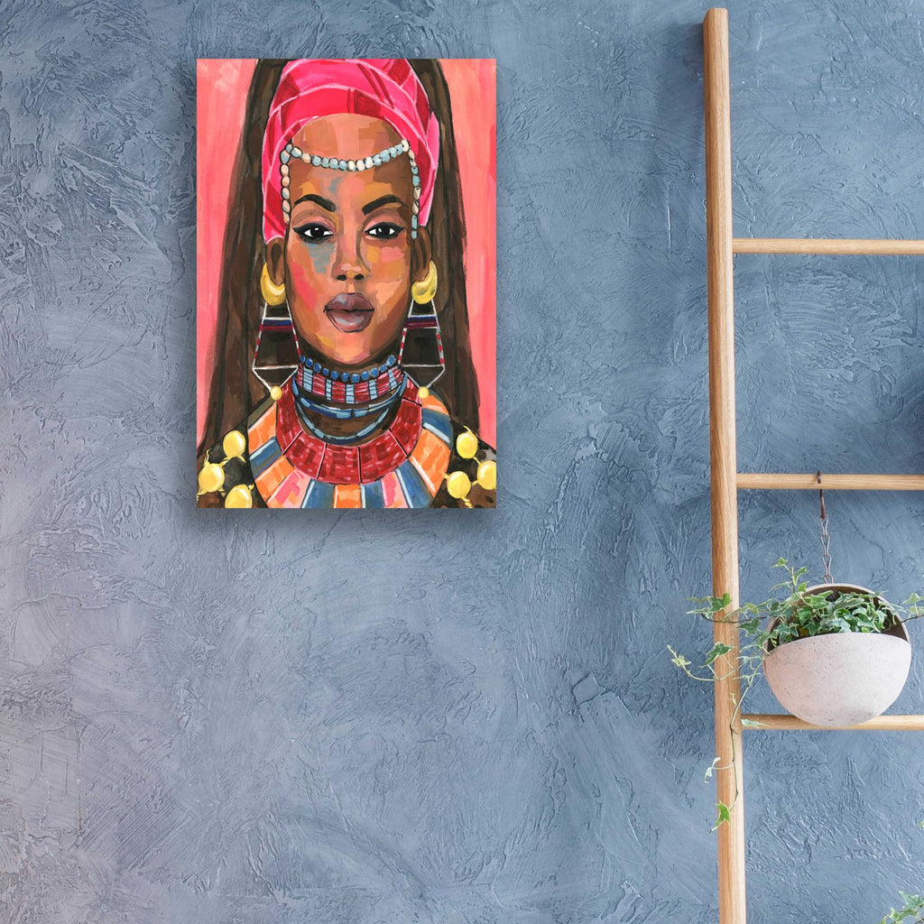 Ornament Empress II by Annie Warren - 16x24 acrylic wall art in a room