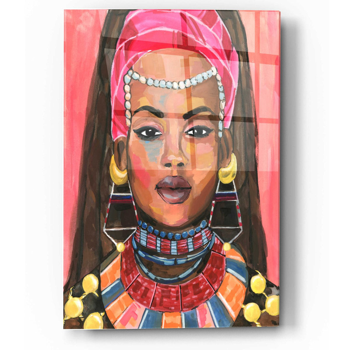 Ornament Empress II by Annie Warren acrylic glass wall art
