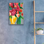 Plush Harvest II by Annie Warren - 16x24 acrylic wall art in a room