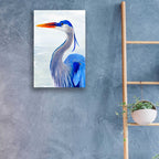 Great Blue I by Annie Warren - 16x24 acrylic wall art in a room