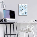 Seagull Soiree II by Annie Warren - 12x16 acrylic wall art in a room