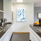 Seagull Soiree II by Annie Warren - 24x36 acrylic wall art in a room