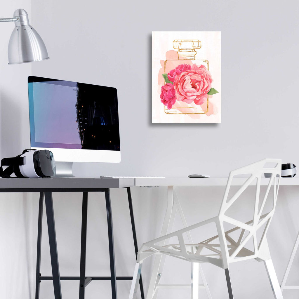 Perfume Bloom I by Annie Warren - 12x16 acrylic wall art in a room