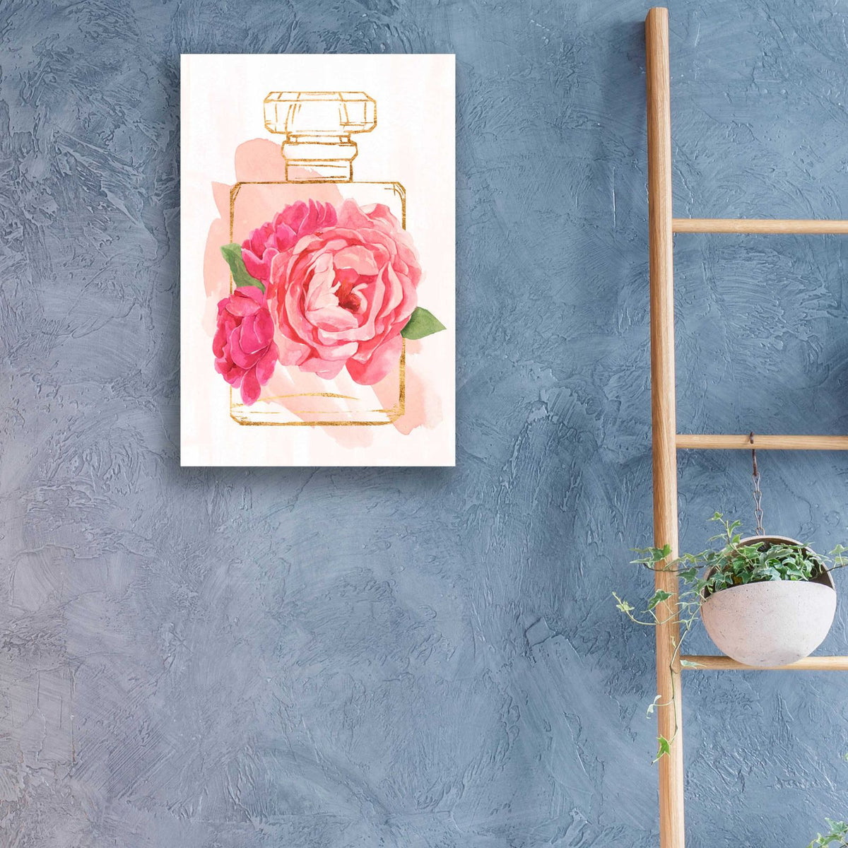 Perfume Bloom I by Annie Warren - 16x24 acrylic wall art in a room