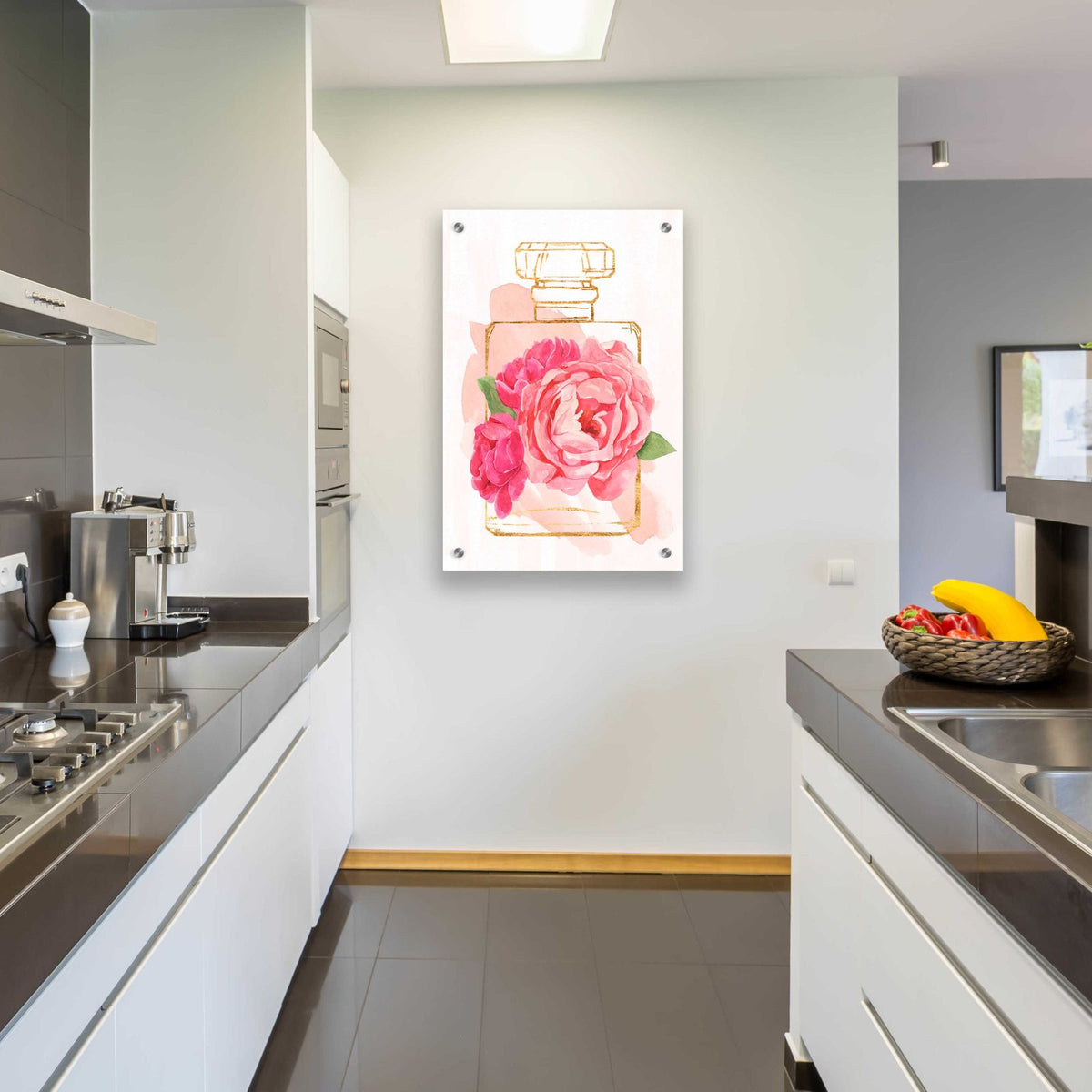 Perfume Bloom I by Annie Warren - 24x36 acrylic wall art in a room